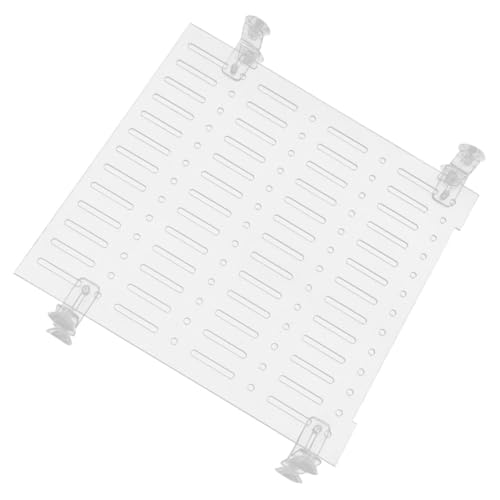 GREENADSCAPE Aquarium Filter Isolation Board 20x30cm Robust Acryl Fisch Tank Teiler Saugnäpfe von GREENADSCAPE