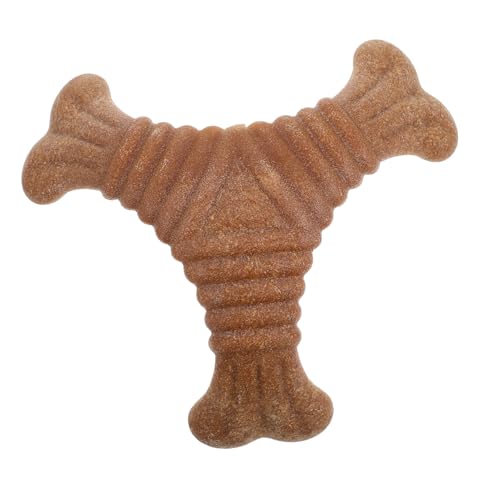 GREENADSCAPE Beißstab für Haustiere Ausgestopfte Tiere für Haustiere Interactive Dog Toys interaktives Spielzeug Beißspielzeug für Welpen Interaktives Welpenspielzeug Nylon Brown von GREENADSCAPE