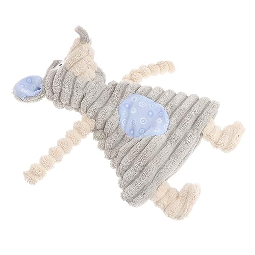 GREENADSCAPE Geräuschspielzeug interaktives Spielzeug knete Spielzeug Plush Toy plushbit Plüsch-Sound-Spielzeug Kauspielzeug für Hunde Bisswiderstandsspielzeug Quietschspielzeug für Hunde Blue von GREENADSCAPE