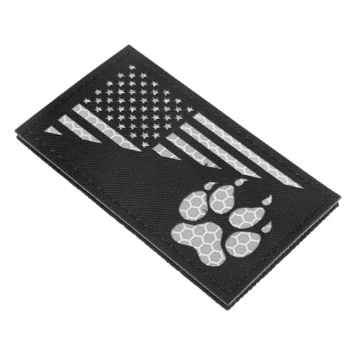 GREENADSCAPE Geschirr-Patch Dekoration Taktische Weste Hundegeschirr Patch Hundebedarf Patches Für Hundehalsbänder Patches Für Hundegeschirre Hund Bestickter Aufnäher Für Weste Nylon von GREENADSCAPE