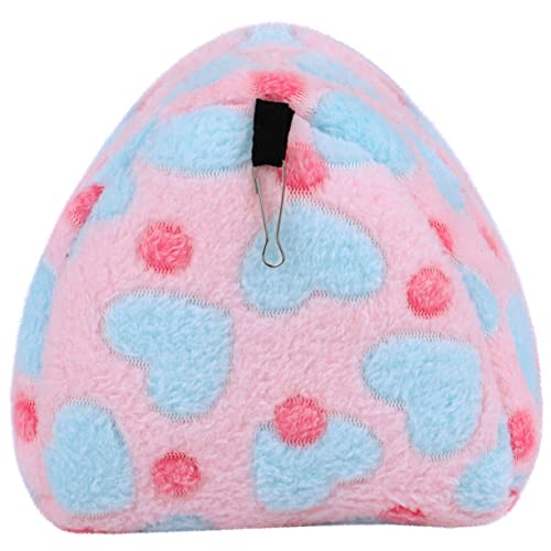 GREENADSCAPE Hängematte Für Hamster Schlafsack Aus Baumwolle Winterhängebett Für Hamster Käfige Für Kleintiere Guinea-hängematte Für Käfig Rattenhängematte Für Käfig Flanell Baumwolle von GREENADSCAPE