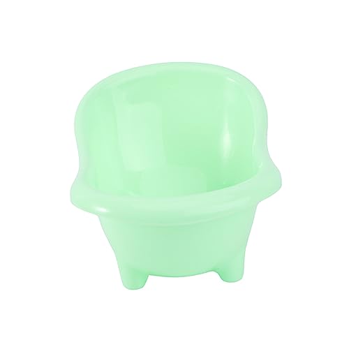 GREENADSCAPE Niedliche Grüne Hamsterbadewanne Für Kleintiere 15 5 X 8 9 X 7 6 cm Leicht Zu Reinigen von GREENADSCAPE