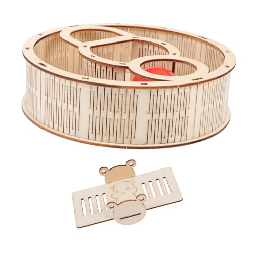 GREENADSCAPE Haustier-übungsspielzeug Aus Holz Hamster-Labyrinth Leiter Brücke Tunnel Lustiges Labyrinthhaus Für Hamster Rennmaus Chinchilla GREENADSCAPE Haustier-übungsspielzeug Aus Holz Hamster-Labyrinth Leiter Brücke Tunnel Lustiges Labyrinthhaus Für Hamster Rennmaus Chinchilla von GREENADSCAPE