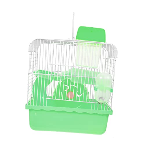 GREENADSCAPE Hamsterkäfig Ratten Tragekäfig Chinchilla Käfig Zubehör Hamsterhaus Schildkröte Transportbehälter Rattenkäfig Kleintierkäfig Kleines Haustiernest Reptilienspielzeug von GREENADSCAPE