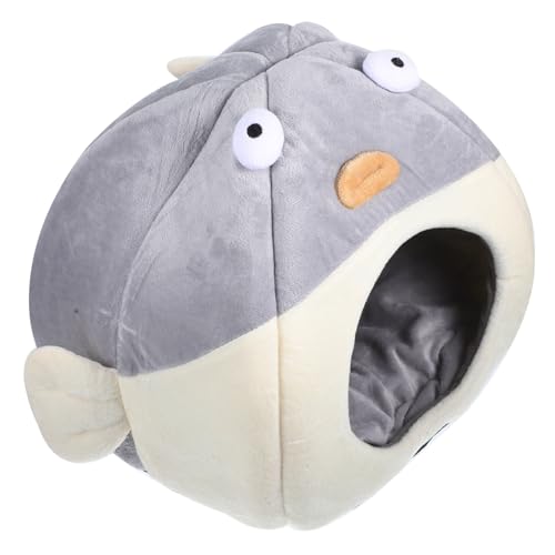 GREENADSCAPE Haustier Katzenstreu pet Bed petbett haustierdecke Haustiermatte warmes meerschweinchenversteck Katzenschlafbett Winter Kissenbett für Katzen Schlafbett für Haustiere PP Baumwolle von GREENADSCAPE