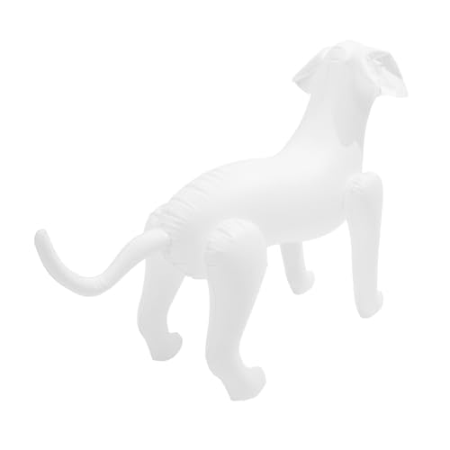 GREENADSCAPE Haustier Kleidungsmodell Modelle Haustier Tier Aufblasbare Hunde Kleidungs Display Modell Haustier Skulptur Hundeparty Dekorationen Stehende Hunde Modelle Für Display von GREENADSCAPE