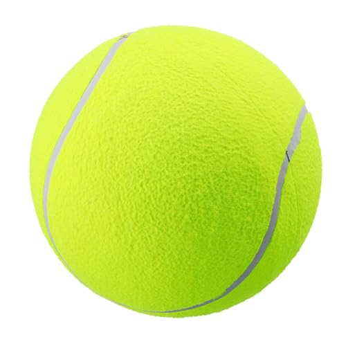 GREENADSCAPE Haustier Tennisball Riesiger Tennisball Aufblasbarer Ball Für Zuhause Riesiger Ball Spielzeug Haustierspielzeug Haustierball Spielzeug Lustiger Tennisball Großer von GREENADSCAPE