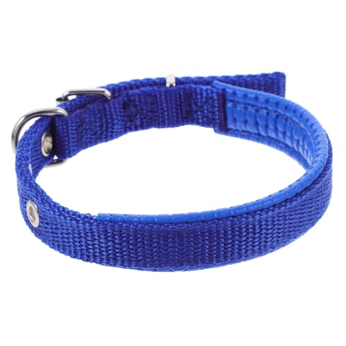 GREENADSCAPE Haustierhalsband Hundehalsband Für Große Hunde Kätzchen Zubehör Süße Katzenhalsbänder Dekoratives Katzenhalsband Welpenhalsband Festival-hundehalsband Für Katzen Blue Polyester von GREENADSCAPE