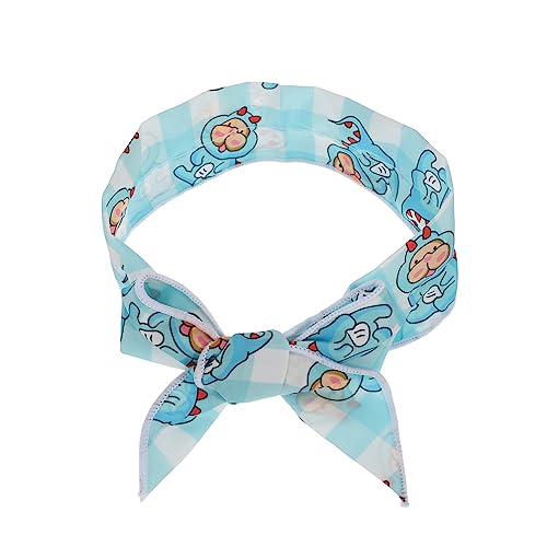 GREENADSCAPE Haustierhalsband Kühlende Hundehalskette Hunde Sommerschal Hund Taschentuch Kühllätzchen Für Haustiere Kleine Hundehalsbänder Für Hündinnen Kätzchenhalsbänder Blue Polyester von GREENADSCAPE