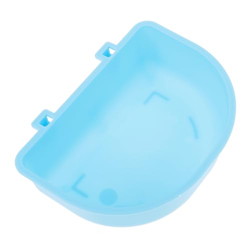 GREENADSCAPE Haustiernapf plastikschalen plastikschüsseln Praktische Haustierschüssel Dog Food Bowl hängende Haustierschüssel Futterautomat für Hamster Katzennäpfe Hundefutterhalter Sky-Blue von GREENADSCAPE