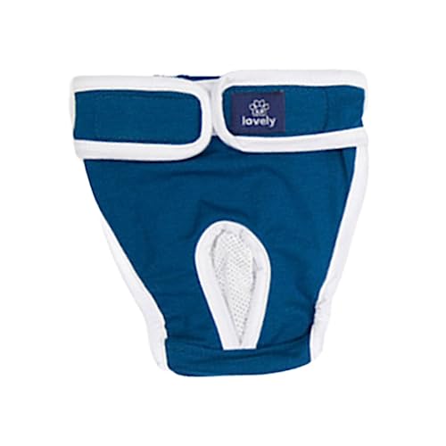 GREENADSCAPE Haustierwindeln Hunde Unterhose hundewindel Hunde Physiologie Hose Hundephysiologische Hosen Windeln für Hunde Hygienehosen für Haustiere Sicherheitshose für Haustiere Blue von GREENADSCAPE