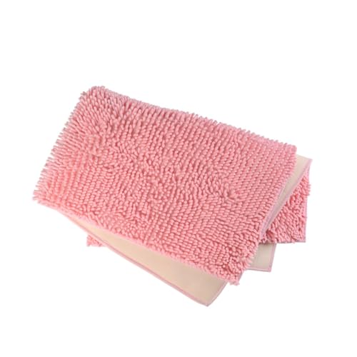 GREENADSCAPE Hund schlafkissen große hundebetten räumung Prime Hund warmes Kissen Fleece-Plüsch-Hundedecken rutschfeste Zwingerunterlage hundesofa Kissen für Haustiere Heimkissen Rosa von GREENADSCAPE