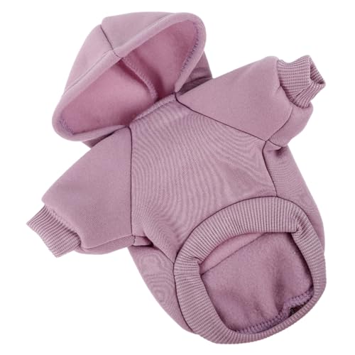 GREENADSCAPE Hunde Kapuzenpullover Winter Hundekleidung Welpenkostüm Warme Hundekleidung Schönes Welpen Sweatshirt Bezauberndes Haustier Kapuzenpullover Warmer Kapuzenpullover Hunde von GREENADSCAPE