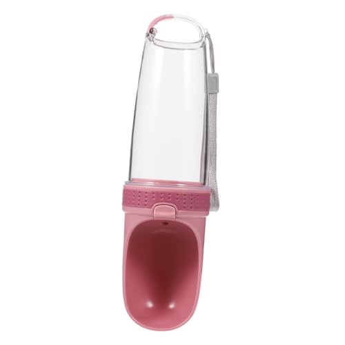 GREENADSCAPE Hundetrinkflasche Für Unterwegs 1PC Tragbarer Wasserspender Für Haustiere Pink Auslaufsicherer Faltbarer Trinkbecher Für Hunde Ideal Für Outdoor Aktivitäten Und Reisen von GREENADSCAPE