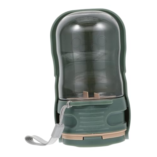 GREENADSCAPE Trinkflasche Hundewasserflasche Für Unterwegs Trinkflasche Für Auslaufsicherer Wasserspender Ideal Für Reisen Und Outdoor Aktivitäten Kleine Größe Trinkflasche von GREENADSCAPE