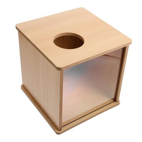 GREENADSCAPE Kasten Hamster-grabbox Wiederverwendbares Hamsterbad Hamsterbadewanne Für Den Haushalt Kleines Hamsterbad Sandbad Für Hamster Sandbadbehälter Für Hamster Hamster-badewannen Hölzern von GREENADSCAPE