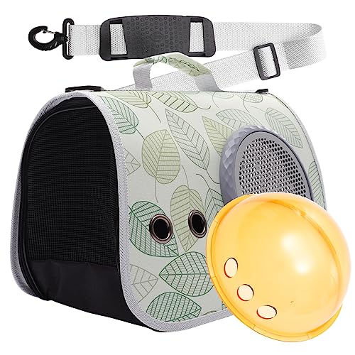 GREENADSCAPE Katze Hund Tasche Reisetransportbox Für Katzen Rucksack Für Katzentaschen Reisetaschen Katzentasche Für Unterwegs Hasenträger Geschirr Für Kleine Hunde Hasenrucksack Oxford-Stoff von GREENADSCAPE