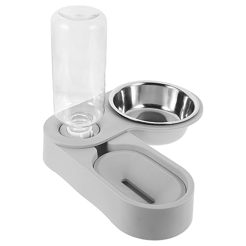 GREENADSCAPE Katzennapf Aus Edelstahl, Futterspender Für Haustiere, Multifunktionaler Katzenfutterspender, Futterspender Für Haustiere, Futterspender Für Hunde, Automatischer Futterspender, GREENADSCAPE Katzennapf Aus Edelstahl, Futterspender Für Haustiere, Multifunktionaler Katzenfutterspender, Futterspender Für Haustiere, Futterspender Für Hunde, Automatischer Futterspender, von GREENADSCAPE