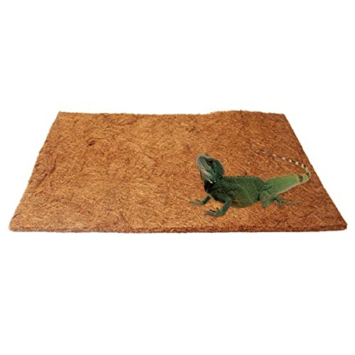 GREENADSCAPE Kokosfasermatte Für Reptilien 50x30cm Atmungsaktive Terrarien Bedding Für Schildkröten Und Echsen Natürliche Kokosfaser Als Reptilienbedarf Und Nachhaltig von GREENADSCAPE