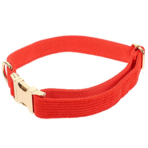 GREENADSCAPE Metallschnalle Haustierkragen Tuchkatze Halsband Verstellbares Hundehalsband Haustierhalskette von GREENADSCAPE