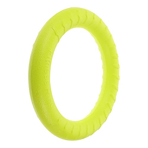 GREENADSCAPE Trainingsring für Hunde Welpenspielzeug für den Haushalt Hündchenspielzeug Interactive Dog Toys Dog chew Toy tragbares Kauspielzeug lustiges Hundespielzeug Eva Light Green von GREENADSCAPE