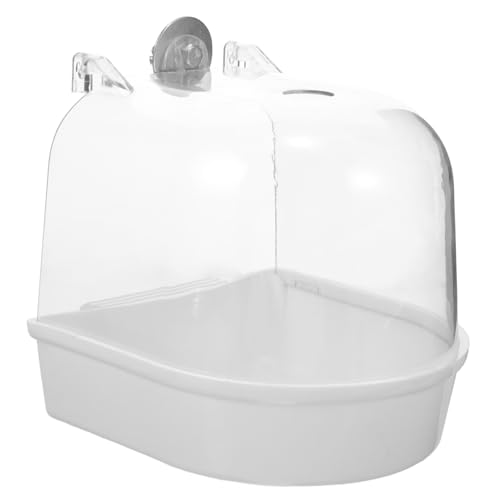 GREENADSCAPE Vogelbadewanne Zum Aufhängen, Vogelbadewanne Für Käfig, Vogelwanne, Sittichbadewanne Für Käfig, Vogelbadewanne Zum Aufhängen, Kleine Vogelbadewanne, Kleines Vogelduschbecken, von GREENADSCAPE