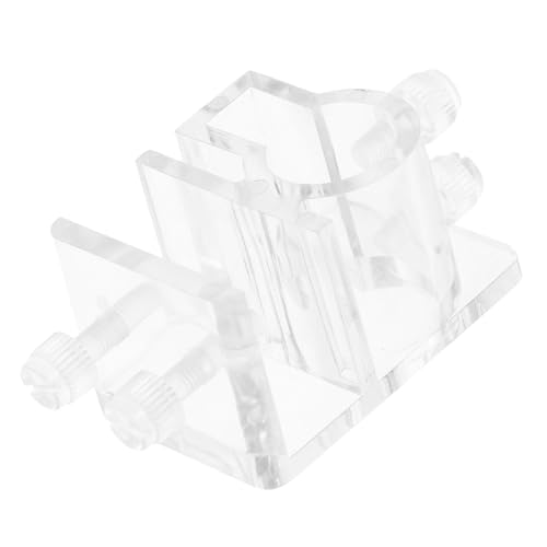 GREENADSCAPE Wasserrohrschelle Für Aquarien Aquarienhalter Halter Für Aquarien Befestigung Von Wasserleitungen Im Aquarium Multifunktionaler Befestigungsclip Tankclip Transparent Acryl von GREENADSCAPE