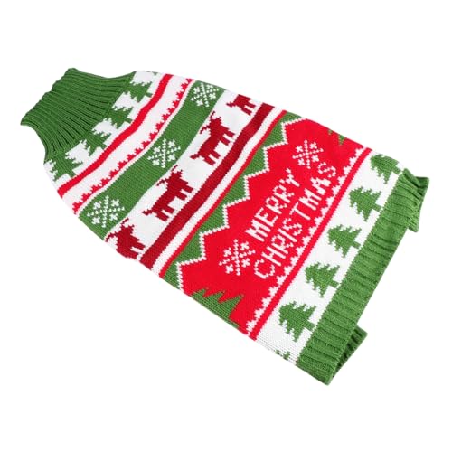 Haustier Hund Pullover Hundebekleidung für kleine Hunde Mädchen Party-Hundekleidung hundepullover hundepulli Weihnachtspullover Hundeweihnachtskleidung Haustier-Hundekleidung Garn GREENADSCAPE von GREENADSCAPE