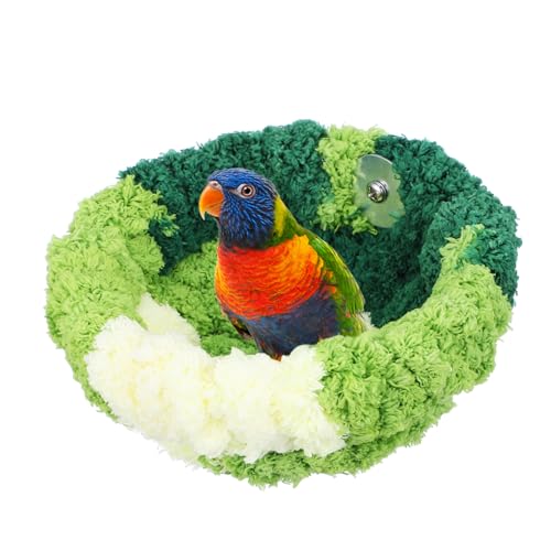 GREENADSCAPE Papagei Winter Nest Komfortable Vogel Bett Käfig Montieren Sittich Nistkasten Vogel Zucht Nester von GREENADSCAPE