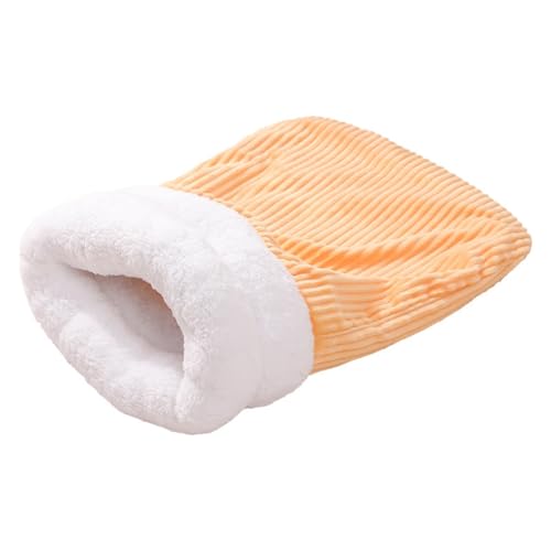 GREOHNMPAW Warmer Katzenschlafsack, Weiches Katzenbett, Bequemes Katzennest, Haus für Katzen, Hübsches Katzennest, Katzenzubehör von GREOHNMPAW