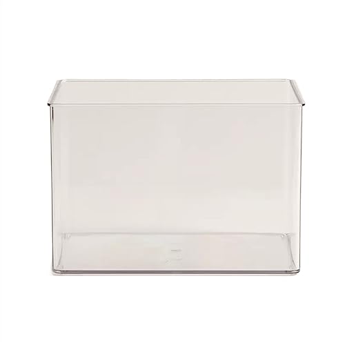 GRFIT Fisch Tank Aquarium, transparente Acryl-Tischplatte, Aquarium-Aquarium, ökologisches Aquarium for Terrarien for Zierfische, Schildkröten-Aquarium, rechteckiges Heim-Aquarium Fischschale von GRFIT