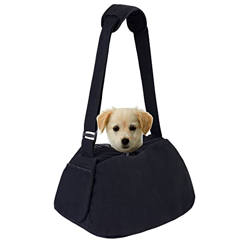 GRFIT Hundetasche Pet Portable Dog Sling Bag Pad Faltbare Haustiere Reisehandtasche Katze for Welpen Kitthen Hundetasche Transportbox von GRFIT