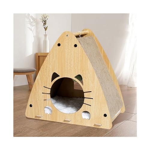 Kratzpappe für Katzen Katzenstreu, verschleißfest, verdickt, aus Wellpappe, Katzenkratzbrett, Anti-Katzenkratzer, Sofa, vertikale Krallenmühle for Katzen Katzenspielzeug von GRFIT