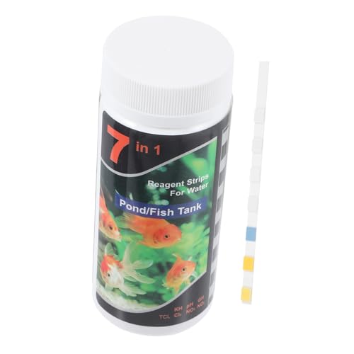 GRIRIW 1 Reagenzien Zum Testen Der Wasserqualität Aquarium Teststreifen Aquarium Wassertest Aquarium Teststreifen Wasserqualitätstester Aquarium Tester Aquarium Tester Aus von GRIRIW