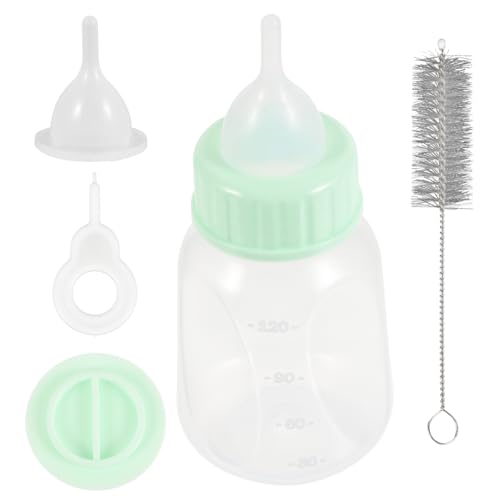 GRIRIW 1 Satz Schnullerflasche Für Haustiere Welpenflasche Milchspender Für Welpen Flaschen Zum Füttern Von Katzen Wiederverwendbare Babyflasche Kleintierbedarf Plastik Light Green von GRIRIW