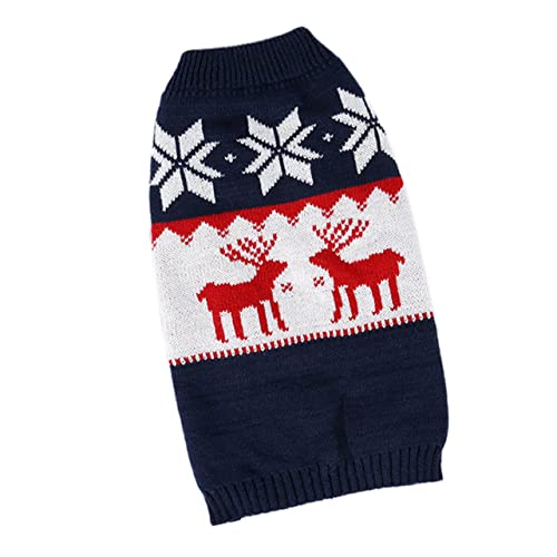 GRIRIW 1 STK Kleidung für Haustiere winterk weihnachtskrippe cat Katzen Klamotten für Katzen pet Dog weihnachtlicher hundepyjama Weihnachtshund Hundepullover Weihnachtswelpenkostüm Acryl von GRIRIW