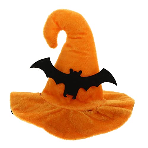 GRIRIW 1Stk Haustier Hut tiermütze tierkostüme hundefressnäpfe hundesnack hundesofa Halloween-Haustierhüte Hut für Hund Kopfbedeckung für Haustiere Katze-Halloween-Kopfbedeckung Filzstoff von GRIRIW