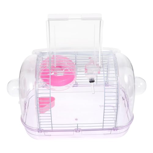 GRIRIW 1pc Hamster Träger Ratten Outdoor Käfig Haustier Reise Box Kleine Haustier Zier Käfig von GRIRIW