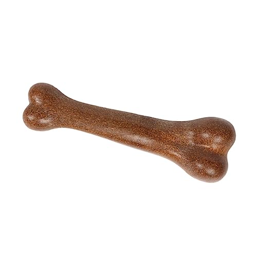 GRIRIW 1pc Hund Molar Rod Hund Zähne Schleifen Spielzeug Hund Beißen Rod Toy (Brown) von GRIRIW