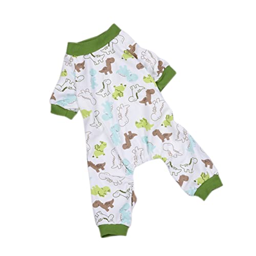 GRIRIW Blumenkatzen-Kratzbaum Bequeme Pyjamas 1stk Hund Baumwolltuch Heimtierkostü Party-hundetuch Haustier-Pyjama Kleidung Niedlich Süße Hauskleidung Schlafanzug Für änner von GRIRIW