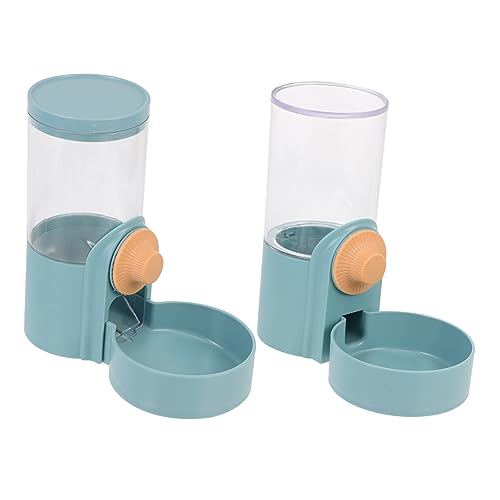 GRIRIW 2Stücke Haustierwasser Und Futterspender Für Kleine Automatischer Wasserspender Und Futterautomat Für Katzen Hamster Und Meerschweinchen Für Käfige GRIRIW 2Stücke Haustierwasser Und Futterspender Für Kleine Automatischer Wasserspender Und Futterautomat Für Katzen Hamster Und Meerschweinchen Für Käfige von GRIRIW