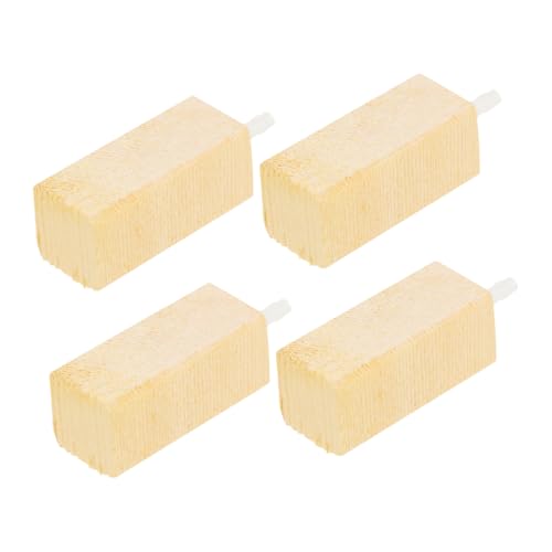 GRIRIW 4 Stücke Aquarium Holz Luftstein Blase Diffusor Protein Skimmer Wartungswerkzeug Aquarium Bubbler Für Luftpumpe von GRIRIW