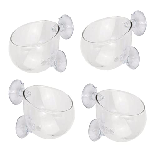 GRIRIW Aquarium Decor 4pcs Glas Anlage Zucht Tasse Wasser Gras Tasse Für Aquarium von GRIRIW