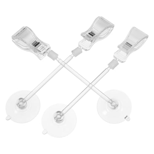 GRIRIW Aquarium Pflanzen Saugnapf Clips Verstellbare Fisch Tank Halterungen Für Aquarienpflanzen Und Zubehör Ideal Für Fischfutter Und Aquarienbedarf von GRIRIW