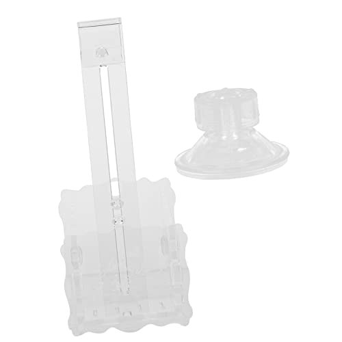 GRIRIW Aquarium Pflanzenhalter Transparenter Wasserpflanzen Planter Für Aquarien Aquatische Pflanzen Tasse Mit Saugnapf Und Haken Ideal Für Wasserpflanzen Und Dekoration von GRIRIW