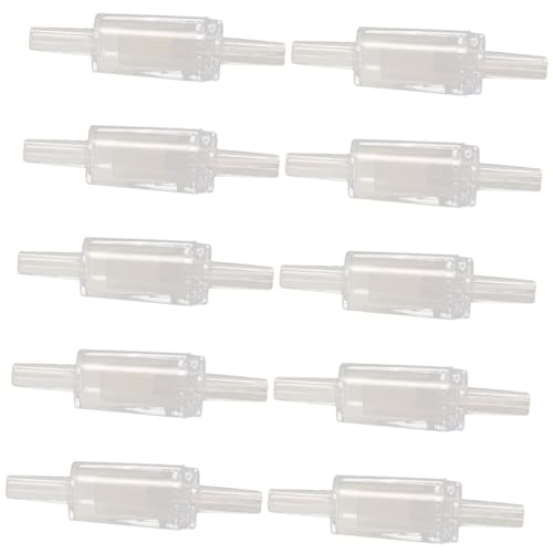 GRIRIW Rückschlagventil für Aquarien 10er-Set 4 5 Mm Luftpumpenventile Rückschlagventil Edelstahl Einfach Zu Montieren von GRIRIW