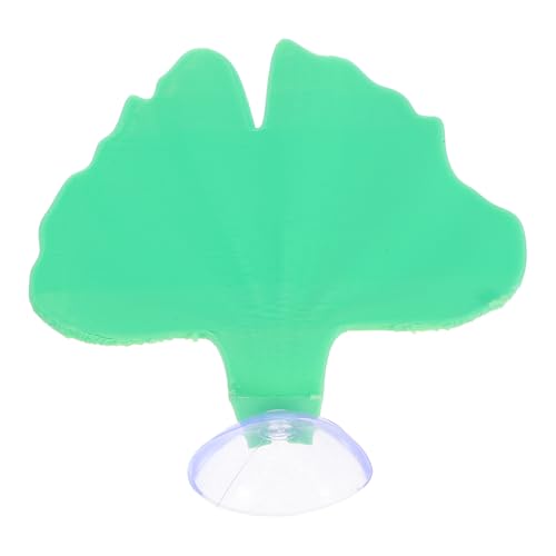 GRIRIW Betta Ruhende Blätter Aquarium-hängematte Fisch Haarspange Hängematte Aus Fischhaut Stehlampe Dekoration Tierdekoration Haarnadeln Pflanzen Künstliche Hängematte Abs Light Green von GRIRIW