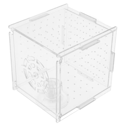 GRIRIW Box Für Aquarium Isolationsbox Fischglas Fischnetz Aquarium Isolationsnetz Fischschicht Isolationsinkubator Kleine Fische Doppelschicht Isolationsbrutkasten Zucht von GRIRIW