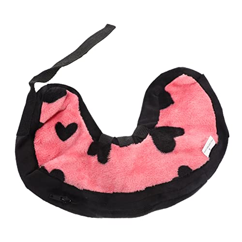 GRIRIW Elisabeth Kragen Aufblasbares Hundehalsband Katzenhalskegel Katzenbürste Futterspender katzenhalsband Katzen Haustier-Schutzkragen Angebot an Katzenhalsbändern PVC Rosa von GRIRIW