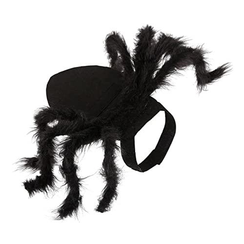 GRIRIW Halloween-Kostüm für Haustiere Spinne Hund und Katze lustige Spinnenform für Hunde und Katzen plüschige und Bequeme Party-Kleidung für Haustiere von GRIRIW